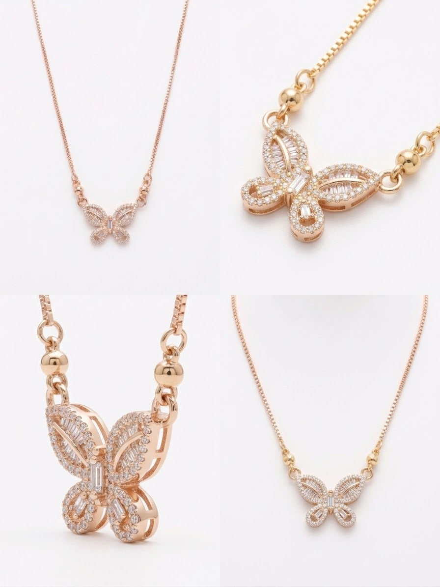 Butterfly Pendant Necklace