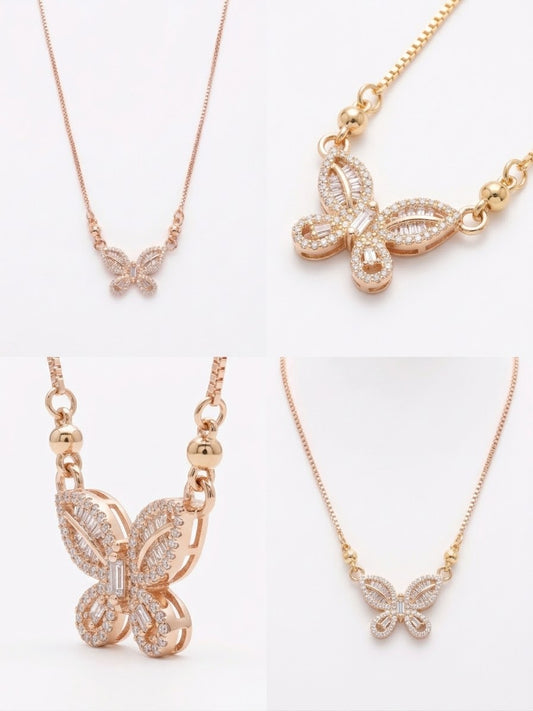 Butterfly Pendant Necklace