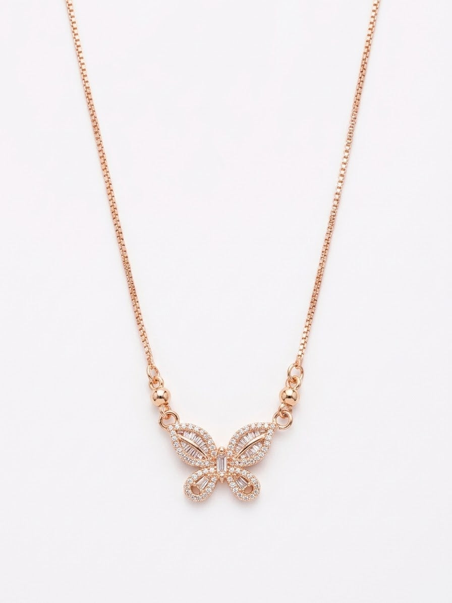 Butterfly Pendant Necklace