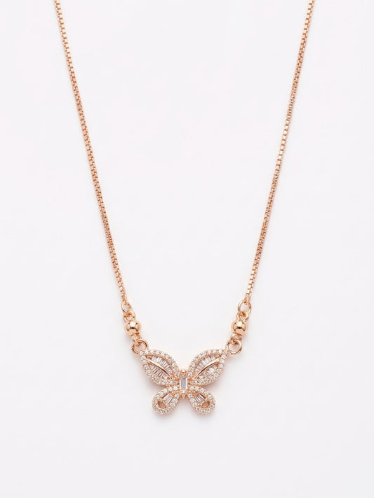 Butterfly Pendant Necklace
