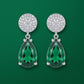 Royal Green Crystal Cascade Set