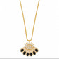 ✨ Golden Black Radiance Crystal Jewelry Set