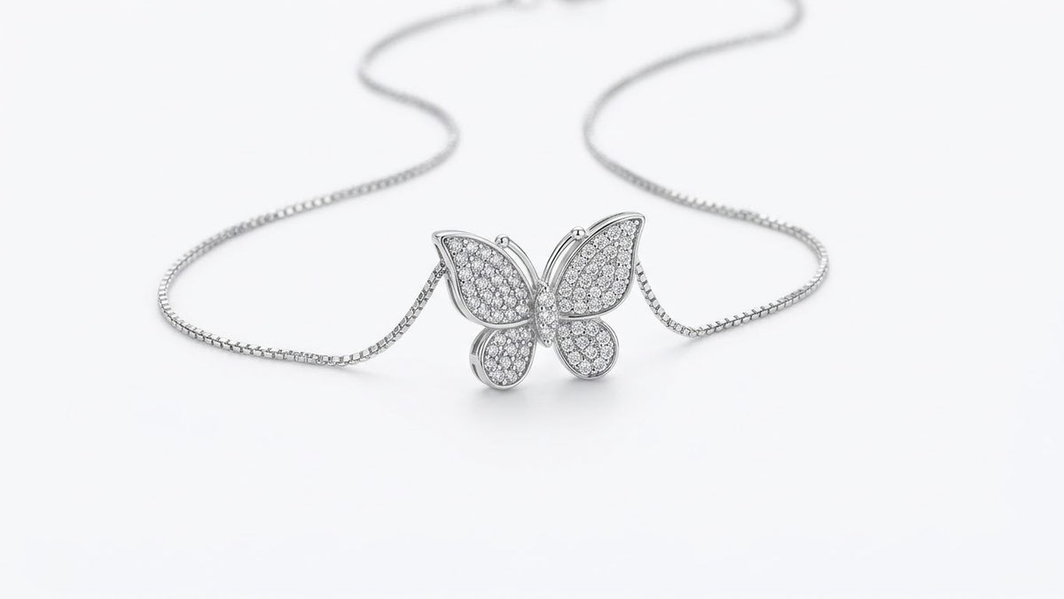 Butterfly Pendant Necklace